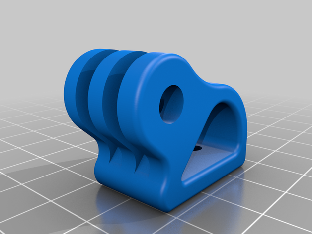 emax hawk pro standard gopro mount 3D print model - Mito3D