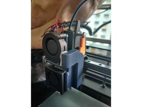 tronxy d01 5015 ventilateur canal 3d print model - Mito3D