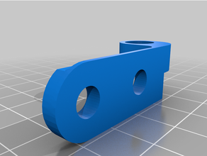 bracket reflector bycicle holder 3d print model - Mito3D