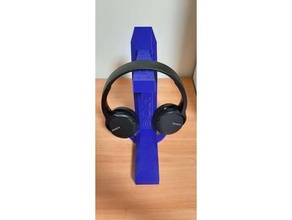 casque musique supporter écouteurs titulaire soutien 3d print model - Mito3D