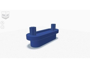 banheiro assento pés 3d print model - Mito3D