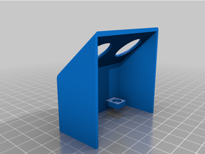 basit durum kılıf Led hayran anahtarlar 3d yazıcı muhafaza Ikea eksiklik değiştirmek 3d print model - Mito3D