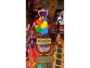 wonka pinball gobstopper switch plastic cover 3d print model - Mito3D