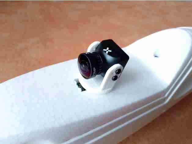 foxeer navalha mini monte sg90 servo Câmera fpv gimbal 3D print model - Mito3D