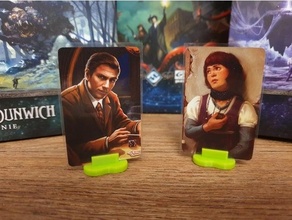 arkham horror lcg character baseplate boardgame 3d print model - Mito3D