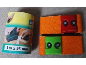 Mini Schleifen Block 45mm Werkzeug 3d print model - Mito3D