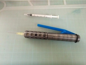 flux solder paste dispenser 1 syringe 3d print model - Mito3D