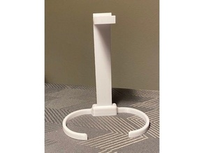 escritorio auriculares estante soporte auricular 3d print model - Mito3D