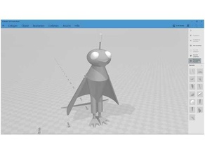 lost space nic parrot 3d print model - Mito3D