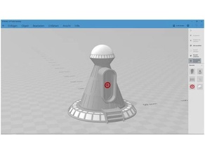 lost space ap tucker spaceship 3d print model - Mito3D