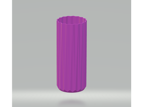 vase Montana 100x230 blumen Vase fleur mode 3d print model - Mito3D