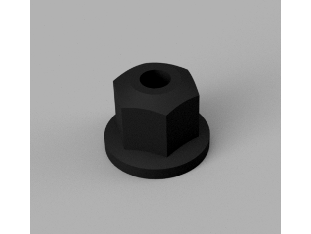 bmw interior plastic nut e30 e34 e36 e46 3D print model - Mito3D