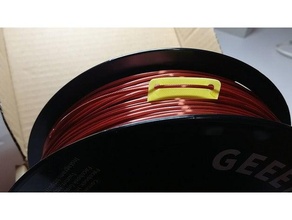 filament clip clip filament clip filament spool holder 3d print model - Mito3D