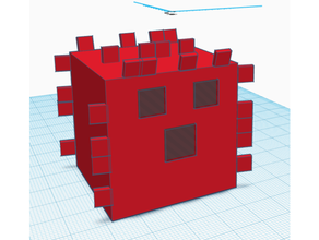 Minecraft baiacu 3d print model - Mito3D