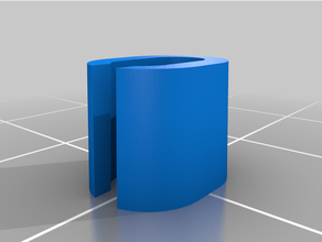 elma kulak podu klips 3d print model - Mito3D