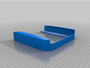 mac mini mounting bracket 3d print model - Mito3D