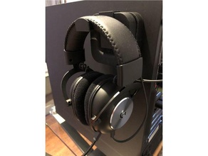 nzxt puck headphone adapter holder headphones hook 3d print model - Mito3D