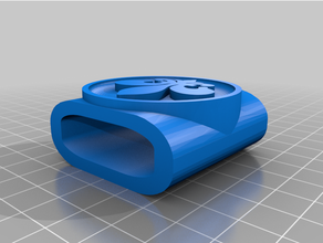 arganel escoteiro oval 3d print model - Mito3D