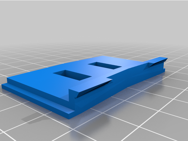 au bf falcão retaguarda console cobrir bainha vau 3D print model - Mito3D