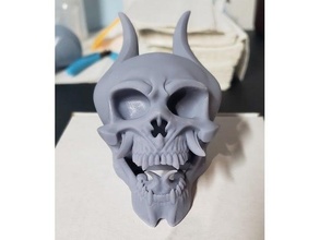 oni crâne 3d print model - Mito3D