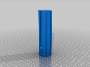 sabre luz punhos PVC tubo espada 3d print model - Mito3D