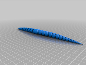 articolato c elegans 3d print model - Mito3D