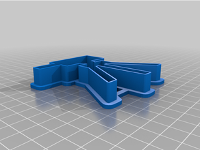 keksform messger Plätzchen Cutter Ausstechform vermessung 3d print model - Mito3D