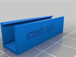 scalextric clip piastra per capelli 3d print model - Mito3D
