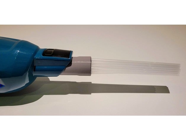 makita vide paille tubes poussière brosse adaptateur nettoyeur 3D print model - Mito3D