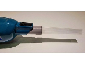 Makita Vakuum Stroh Röhren Staub Bürste Adapter strawtubes Reiniger 3d print model - Mito3D
