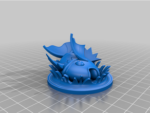 magikarp splash 3d print model - Mito3D