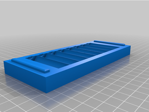nestable aaa aa battery organizers 3d print model - Mito3D