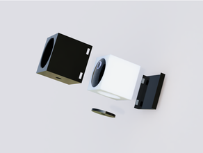 wyze kam dış mekan durum kılıf renk değişiklik Wyzecam 3d print model - Mito3D