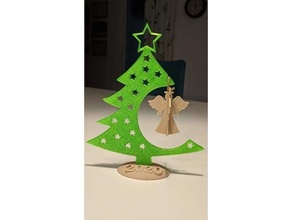 Natal árvore 2020 base 3d print model - Mito3D