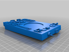 USB tank 3d print model - Mito3D