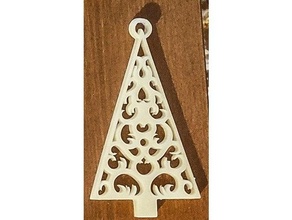 christmas tree ornament chistmas 3d print model - Mito3D