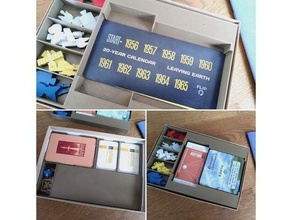 ayrılma Dünya eklemeler nihai Kutu organizatör tahta oyunları masa oyunu ekler eklemek 3d print model - Mito3D