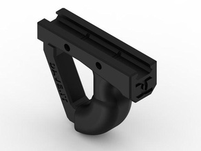 poignées para rail picatinny 3d print model - Mito3D