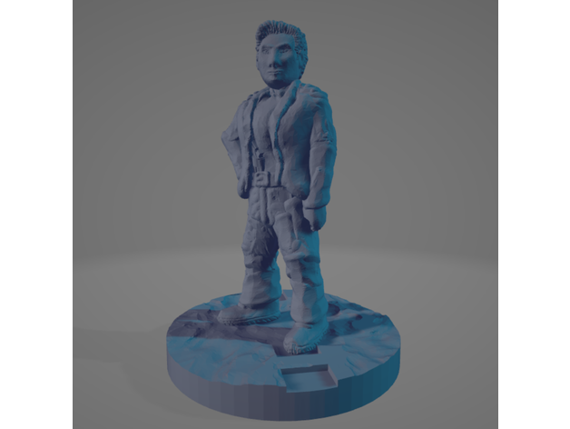 Tessa eisenherz Grenze Star Pilot 28mm 28mmscale Biker Butch deutschland dnd Miniatur Glühwürmchen Deutschland Masse Miniaturen Rollenspiel sci fi Wissenschaft Fiktion Abstandshalter 3D print model - Mito3D