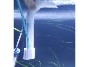 high flow matten filter uplift aquarium aquariums fish fishtank tank shrimp 3d print model - Mito3D