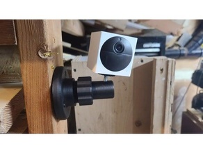 evrensel kamera duvar binmek wyze Wyzecam 3d print model - Mito3D