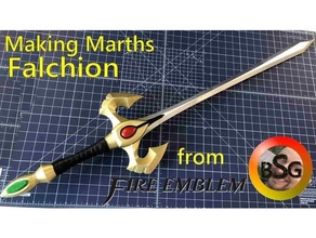 marths falchion emblem marth 3d print model - Mito3D