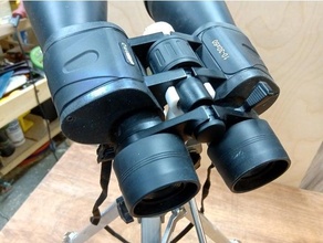 barska binocular mount 3d print model - Mito3D