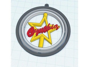 cynthia christmas star gyro appreciation 3d print model - Mito3D