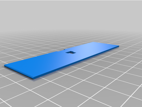levolor verticale cieco banderuola titolare supporto 3d print model - Mito3D