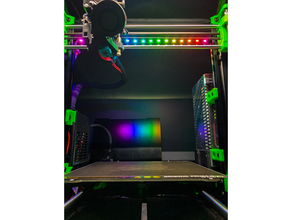 prusa ours axis LED plateau 3d print model - Mito3D