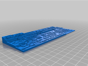 topographisch nes Hyrule Karte 3d print model - Mito3D