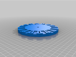 axial fluxo Halbach rotor gabarito 3d print model - Mito3D
