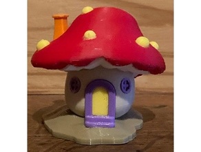maison champignon 3d print model - Mito3D