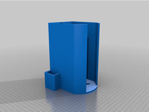 Braun Ustura kartuş Kulp destek Rasierer Kordchenhalter 3d print model - Mito3D